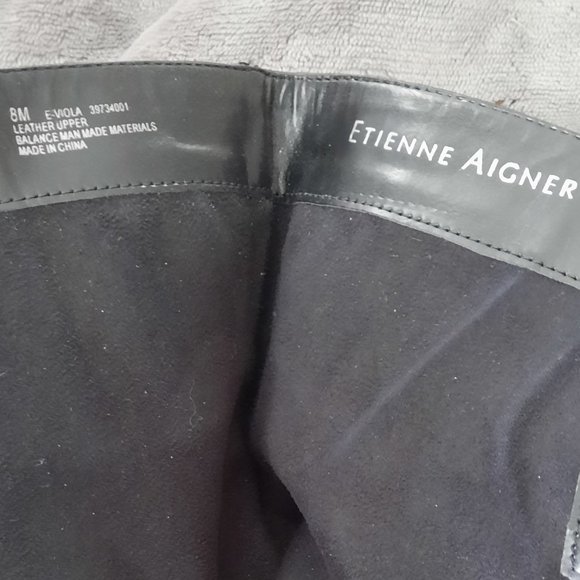 Etienne Aigner Leather riding Boots - Picture 4 of 6